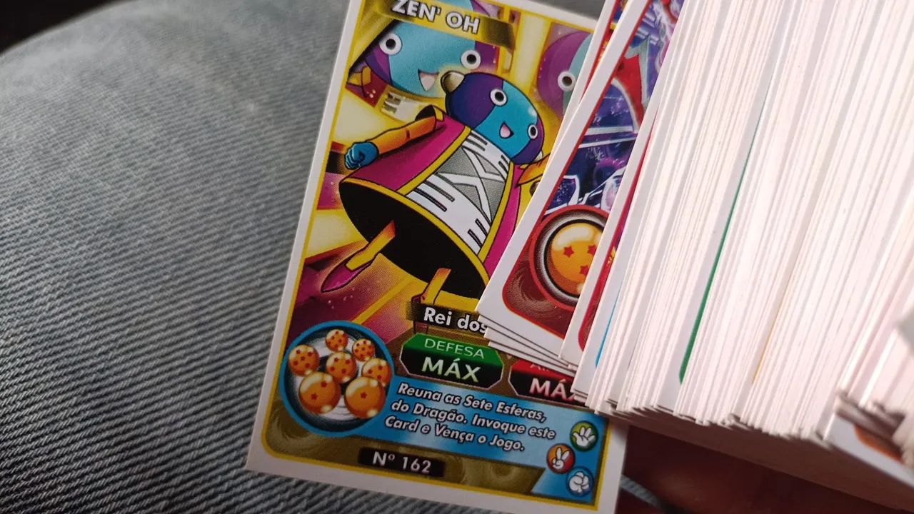 Lote mini cards Dragon ball 162 Cards - Hobbies e coleções - Santa