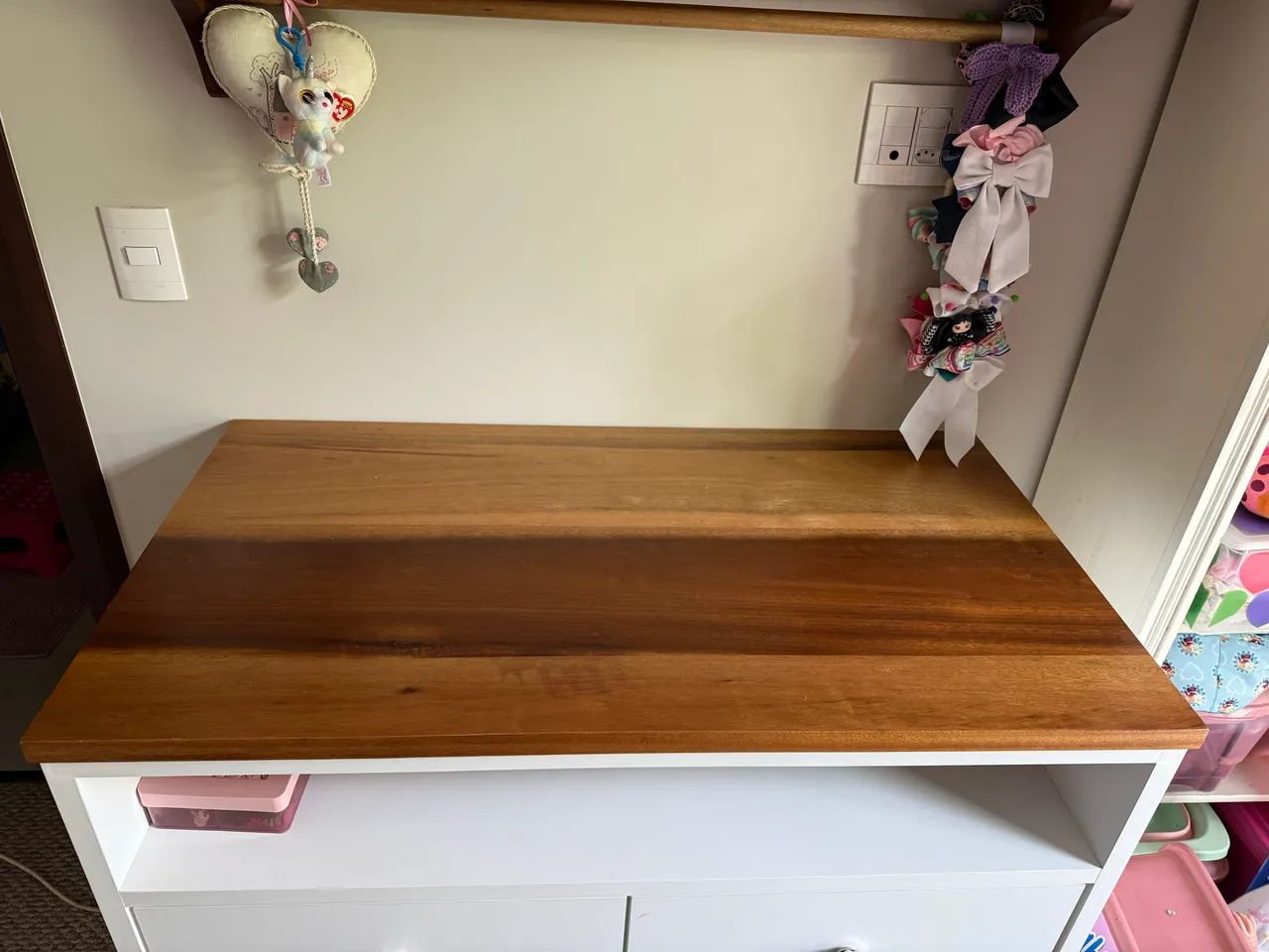 Cômoda e prateleira para quarto infantil  - Foto 2