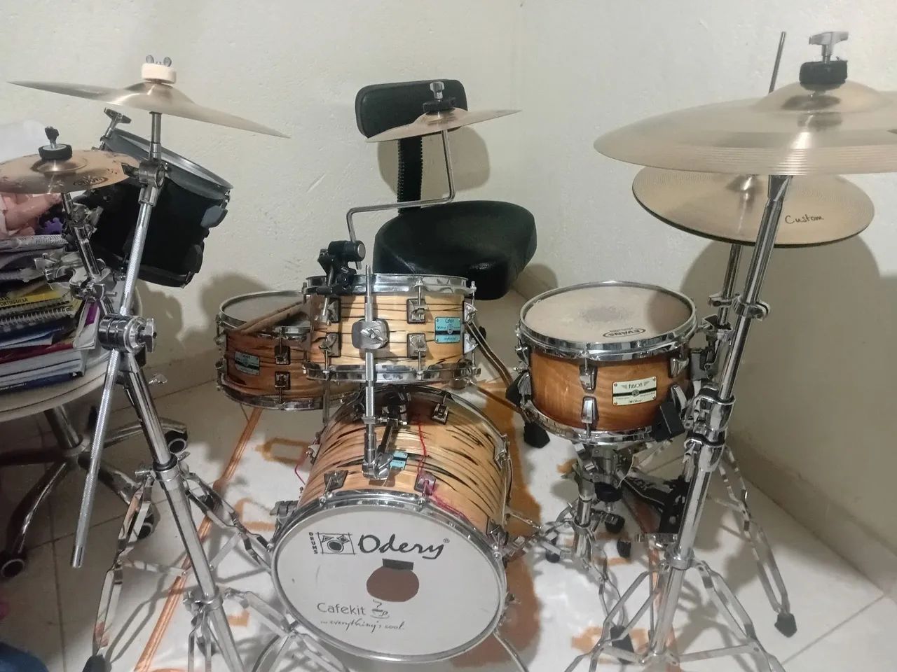Bateria Odery Cafe Kit  - Foto 2
