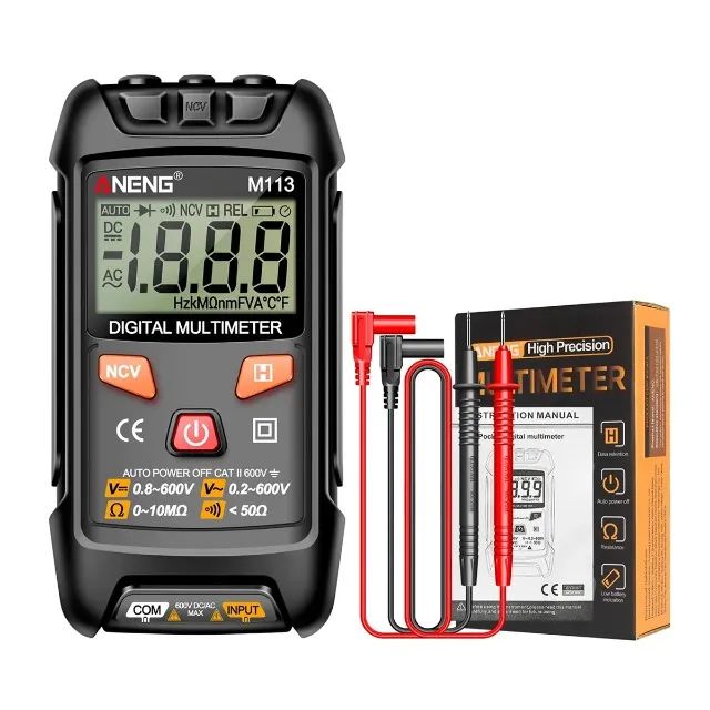 Aneng M113 Digital Multimeter – Portable and Intelligent