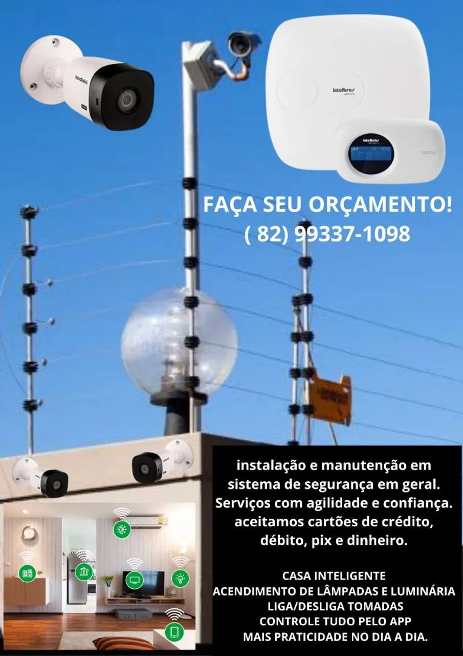 Instalação de câmeras