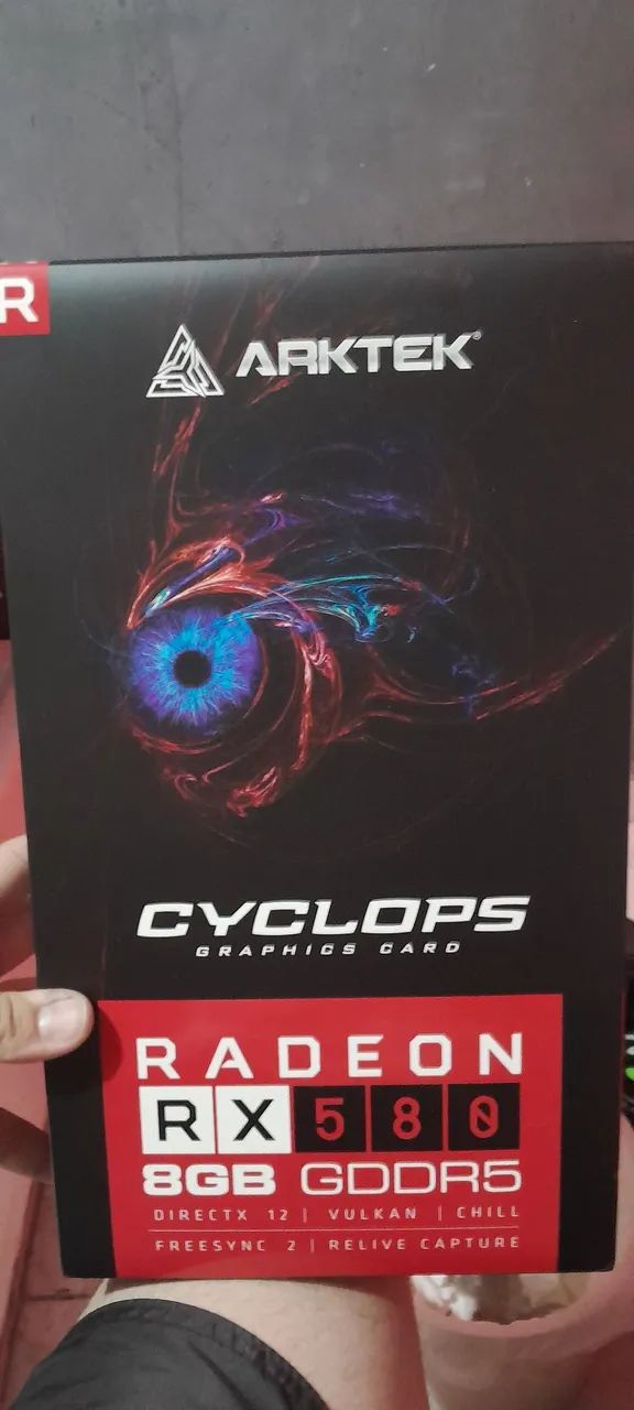 Placa de vídeo RX 580 2048SP 8GB poucos meses de uso - Foto 6