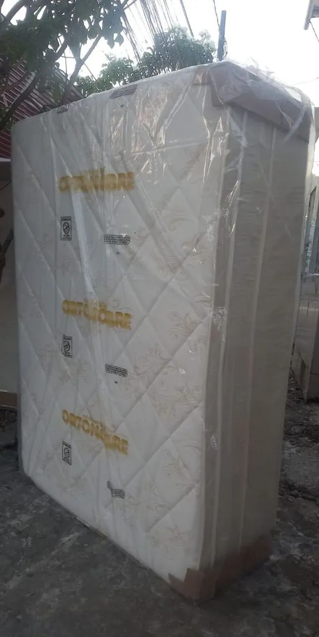 Cama box casal marca ortonobre  680,00  - Foto 2