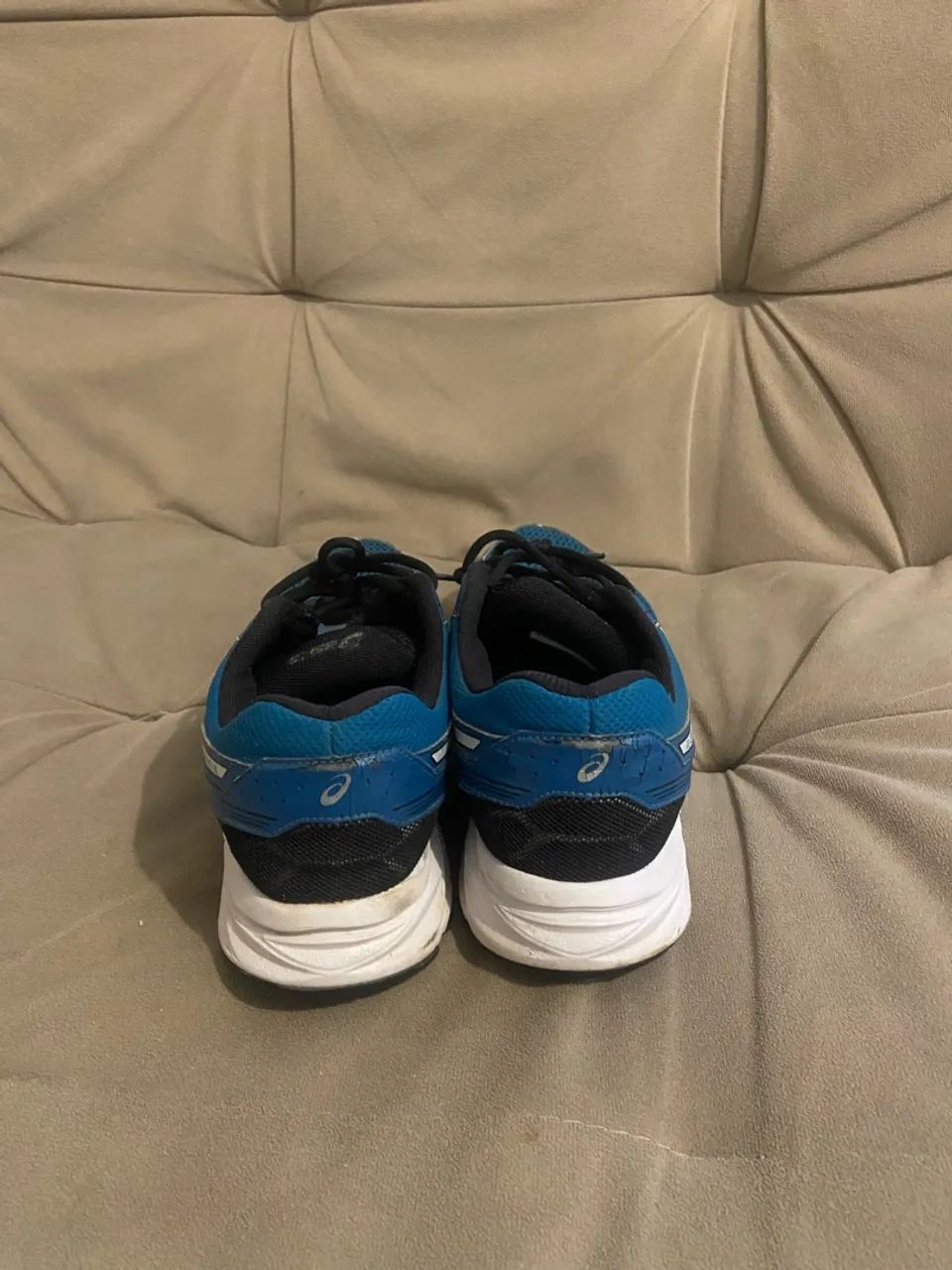 Tênis asics azul - Foto 4