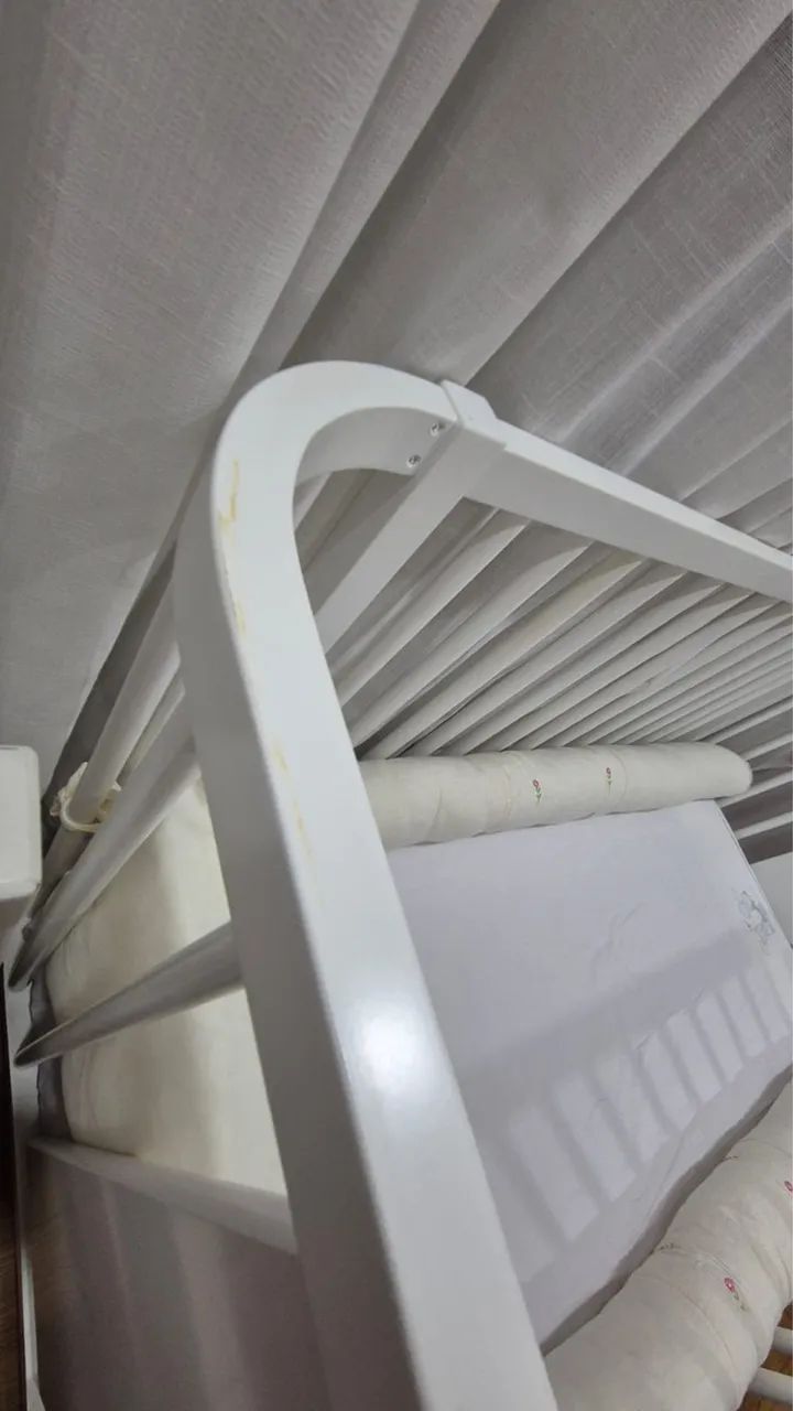 Berço lilibee branco - Foto 2