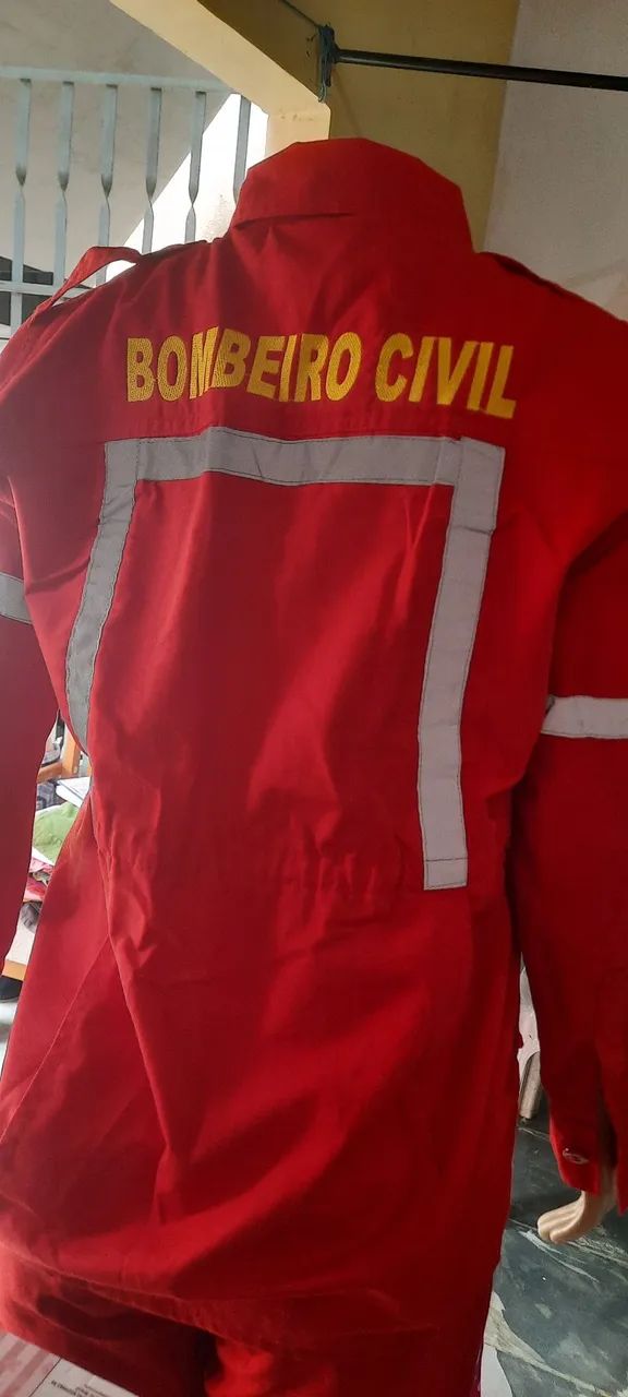 Roupa de bombeiro completa  - Foto 2