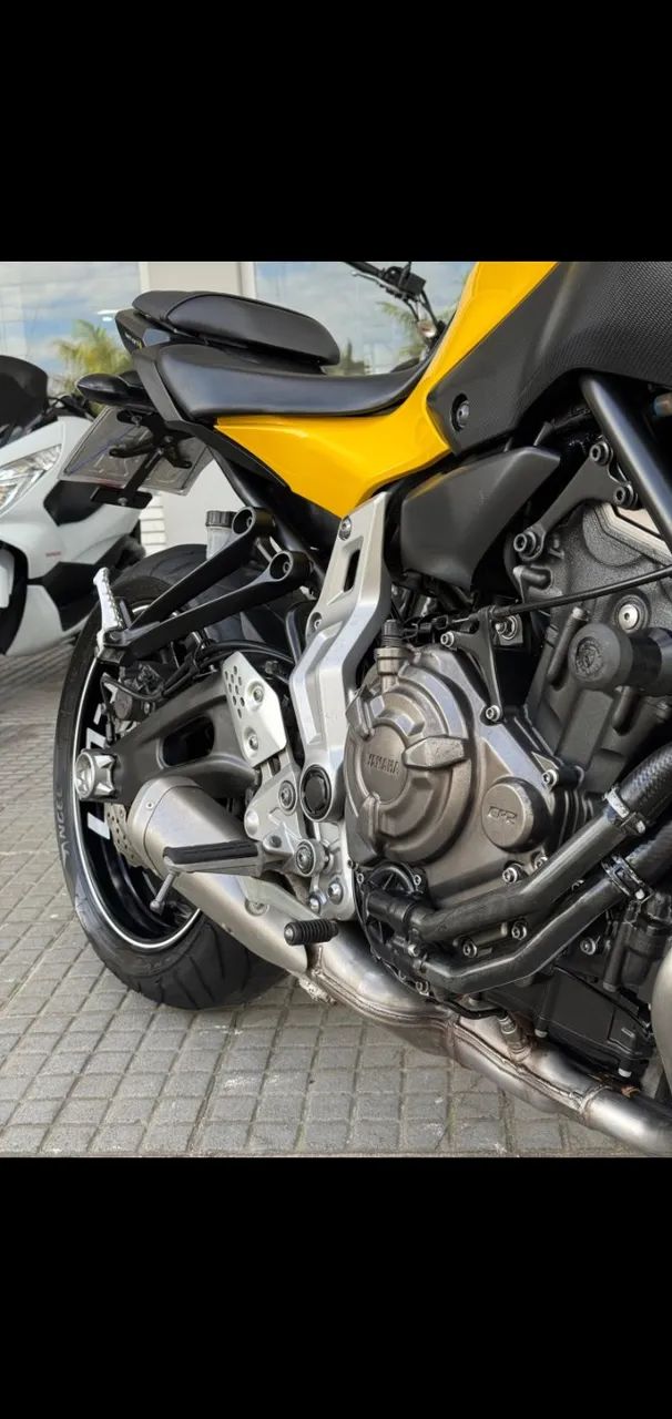 YAMAHA MT-07 2017 - AMARELA | COR RARA E MUITO PROCURADA!  - Foto 4