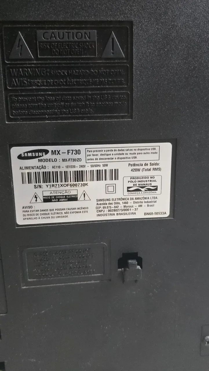 Som MicroSystem Samsung 420rms - Foto 3