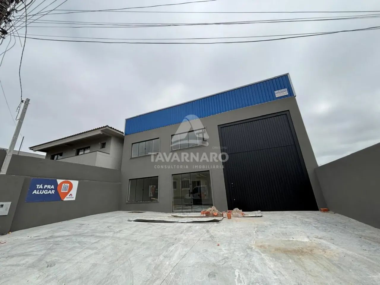 Barracão em construção na Palmeirinha!
