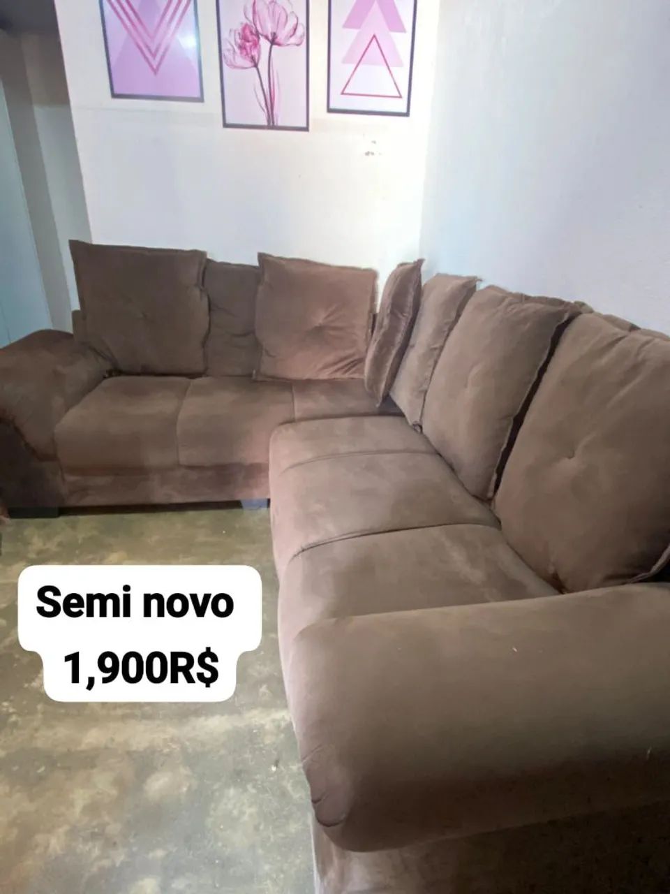 Sofá semi novo 