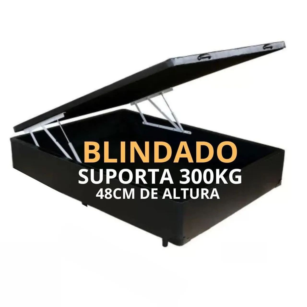 Cama box baú casal Blindada  - Foto 5