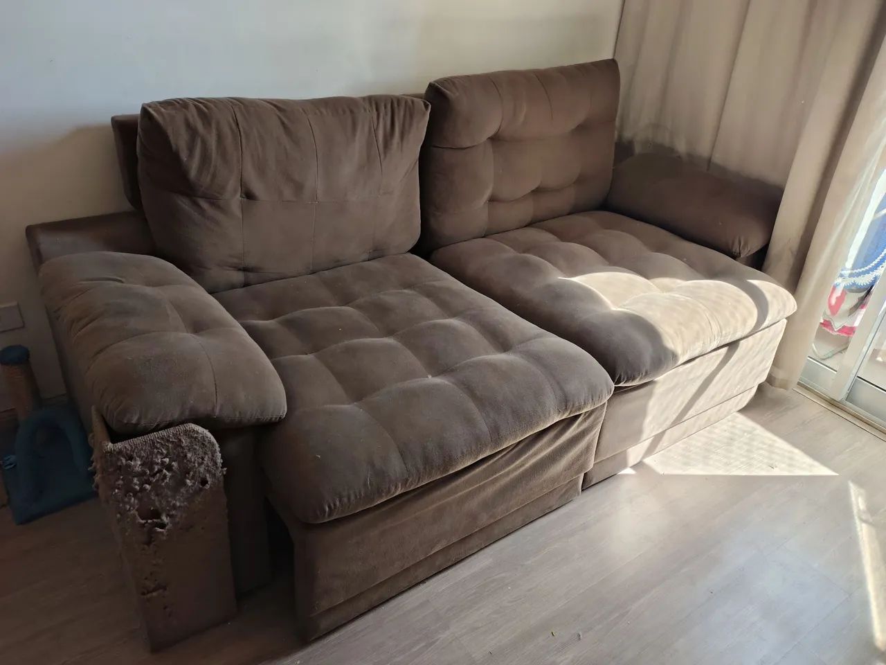 Sofa retrátil Suede 