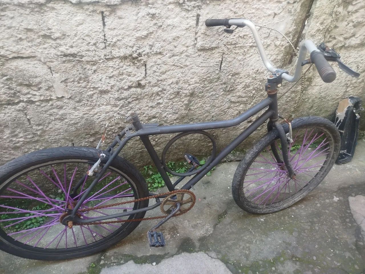 Bicicleta barra circular 