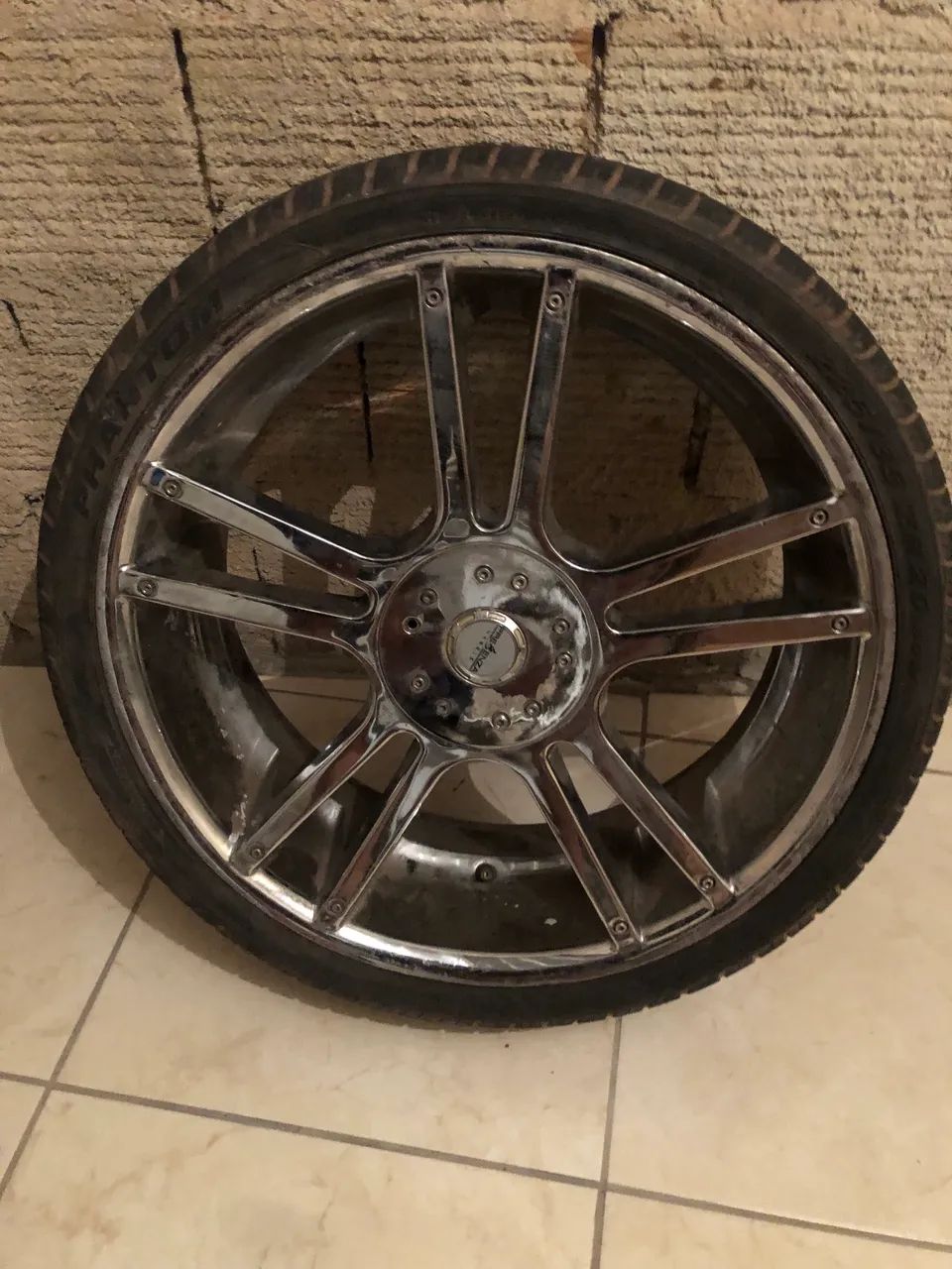 Rodas cromadas universal Aro 20 - Foto 4