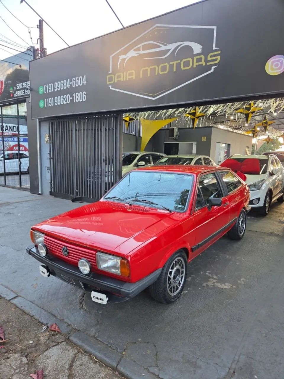 Volkswagen Gol Geração I GT 1.8 8V Álcool Mec. 2P 1985