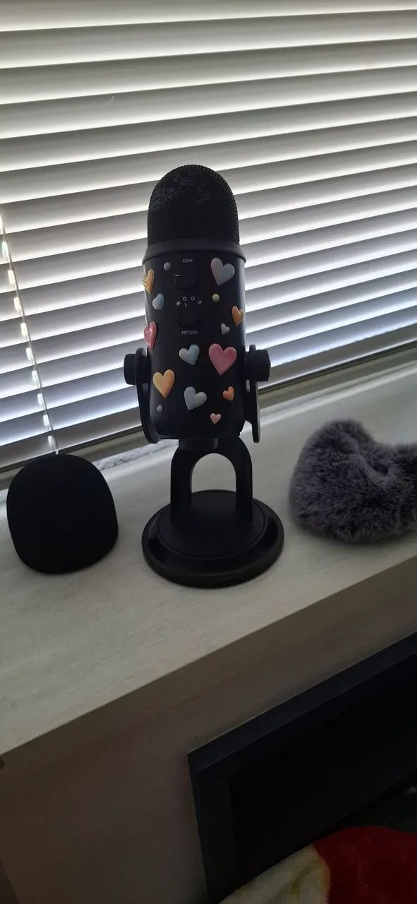 Microfone blue yeti preto 