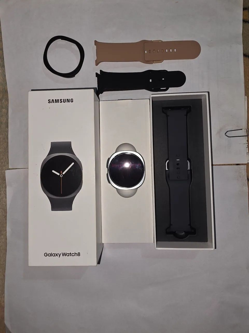 Samsung  watch-8 44mm LTE Grafite Zerado 