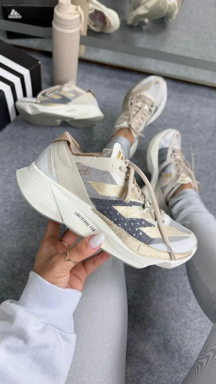 Adidas Adizero Adios Pro 3 Ouro 
