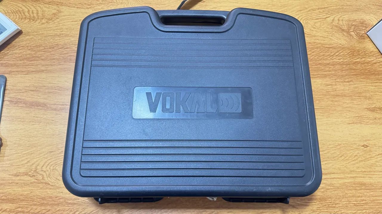 Microfone Sem Fio Vokal DVS100 UHF 16 Canais Completo  - Foto 5