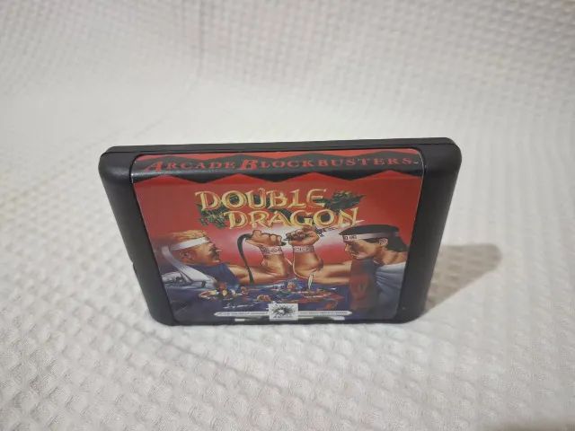 JOGO MEGA DRIVE DOUBLE DRAGON 1
