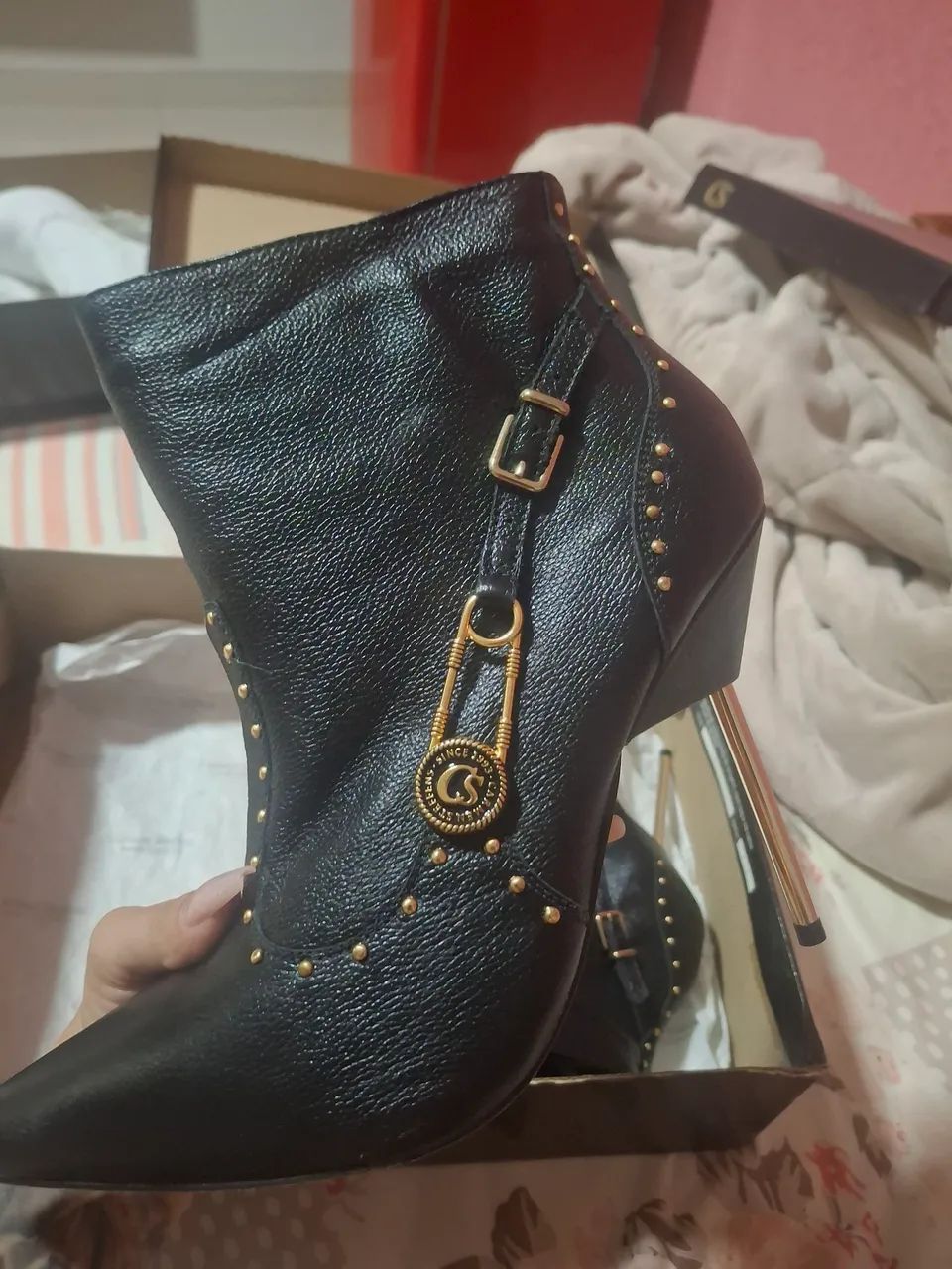 Bota de couro - Foto 3