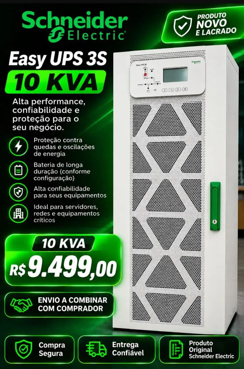Nobreak Schneider 10KVA
