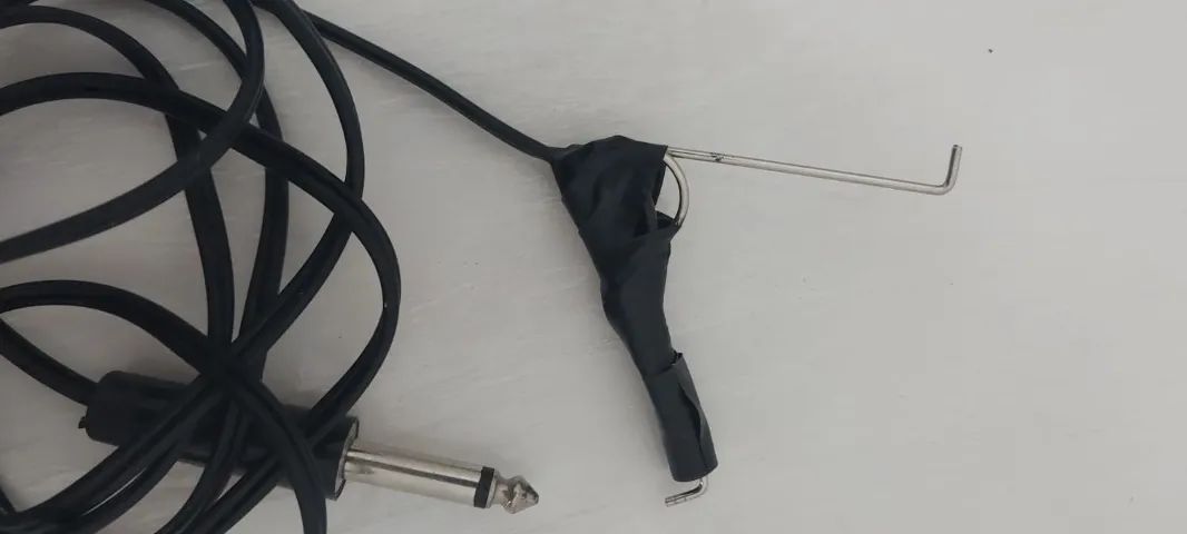 tatuagem dois cabos clipcord máquina de bobina/rotativa  - Foto 2