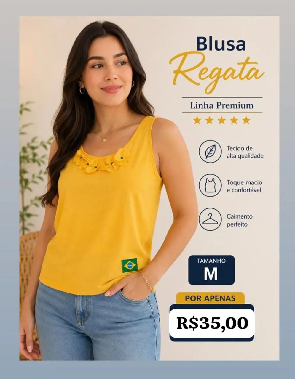 Blusas e vestido feminino do Brasil  - Foto 4