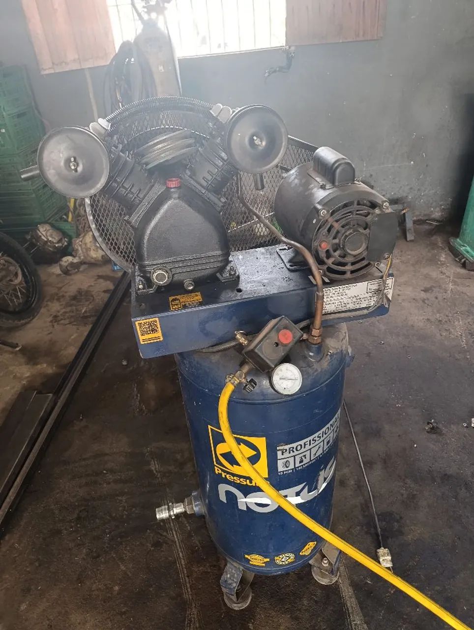 Compressor vertical dois cabeçotes  - Foto 3