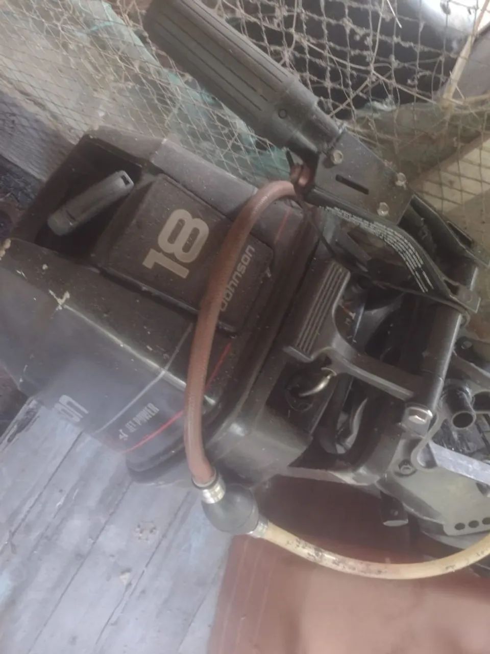 Vende esse motor 18hp jhonson  - Foto 3