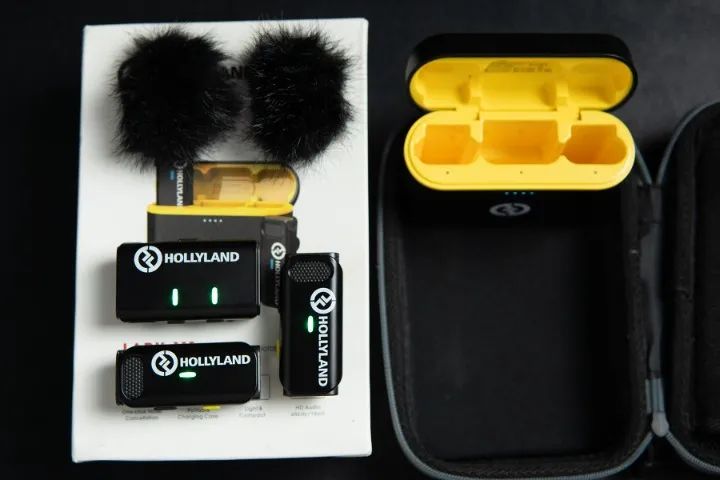 Microfone lapela Hollyland Lark M1 Duo - Foto 4