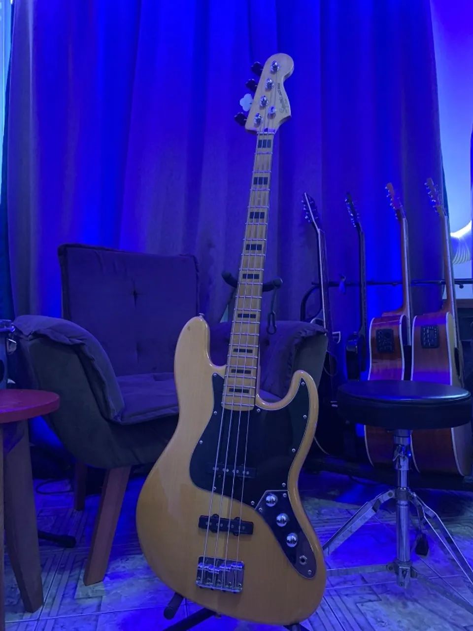 Contrabaixo Squier Classic Vibe '70s Jazz Bass - Natural - Foto 5