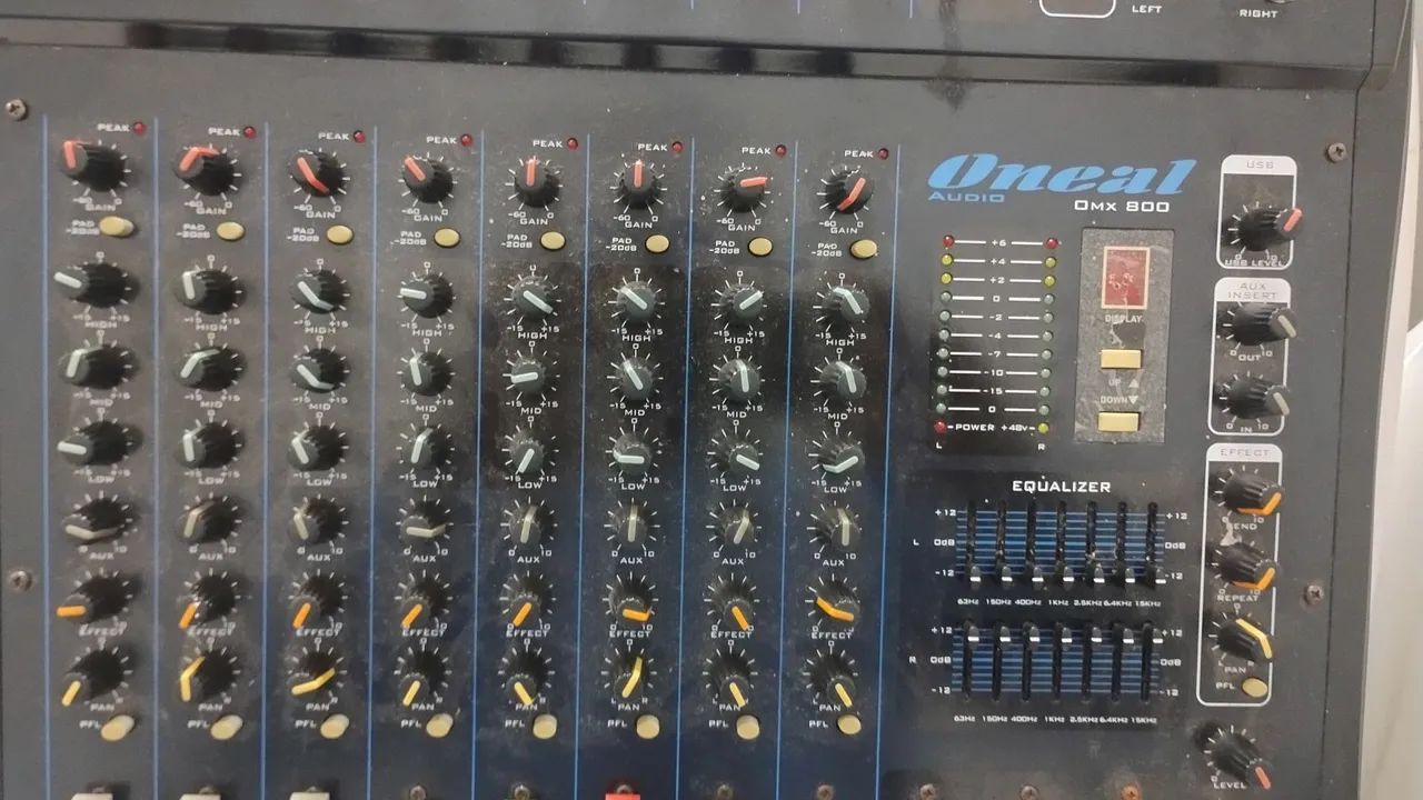 Mesa de som Oneal 8 canais - Foto 4