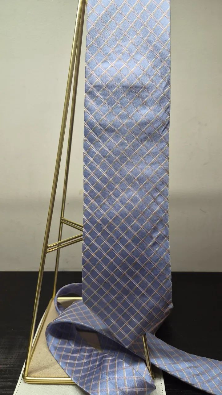 Gravata xadrez Hugo Boss 
