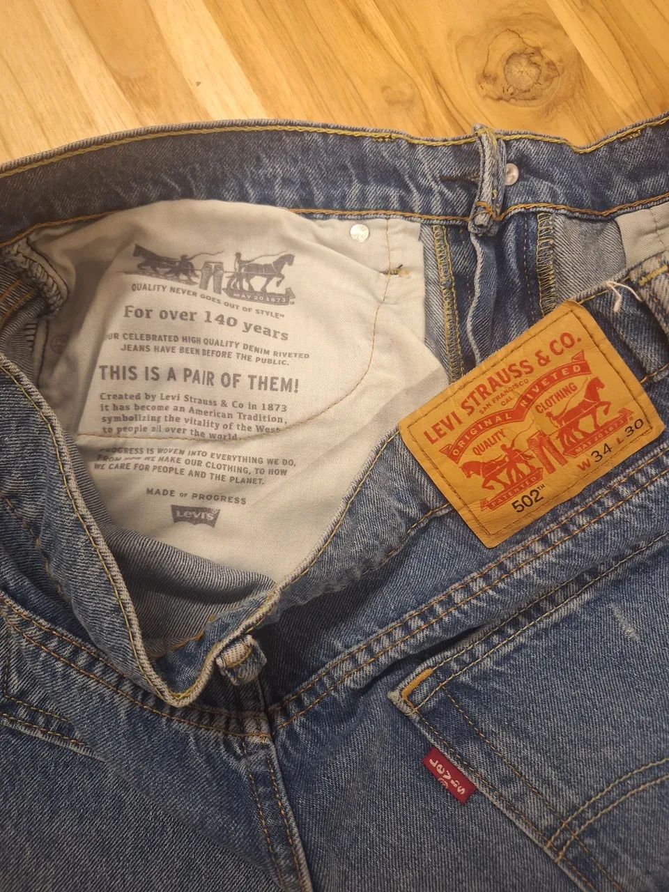 Calça Levis 502 - Foto 4