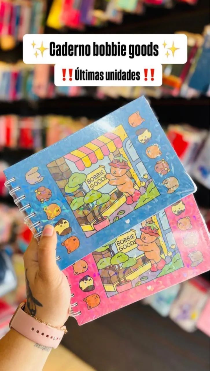 Caderno Bobbie Goods 