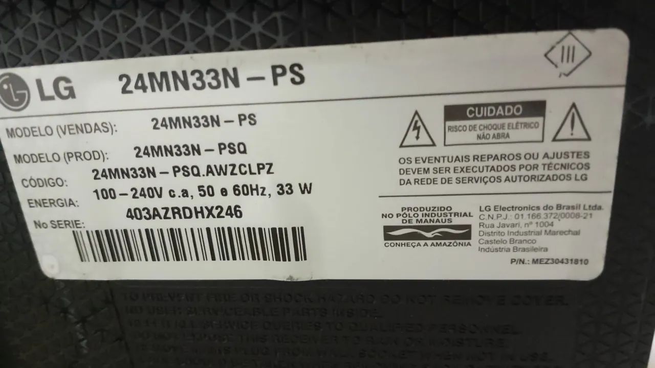 TV LG 24MN33N - PS - Foto 2
