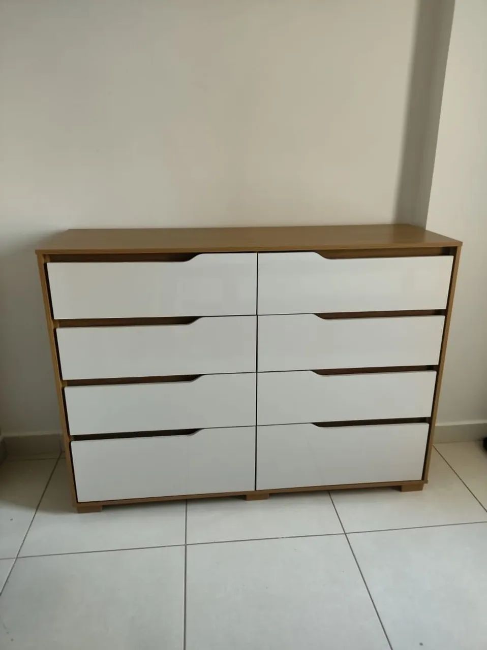 Cômoda jade 8 gavetas, entrega e monta  - Foto 3