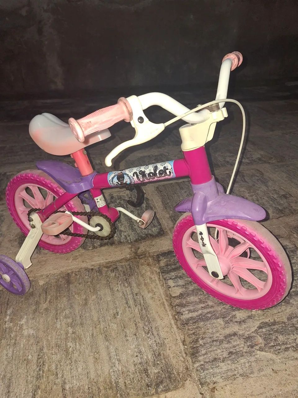 Bicicleta aro 12 rosa