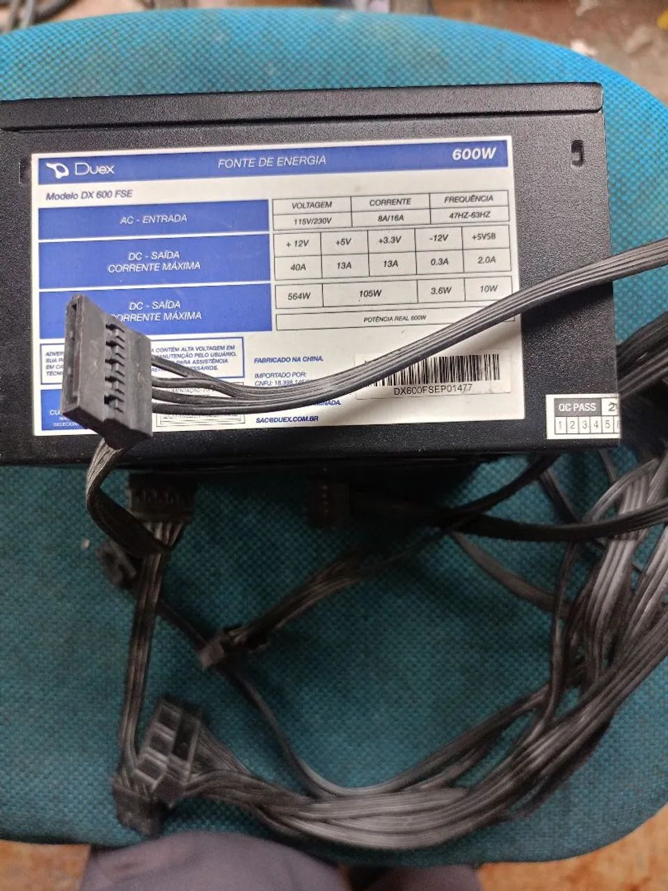 Fonte de Pc 600wsts  - Foto 3