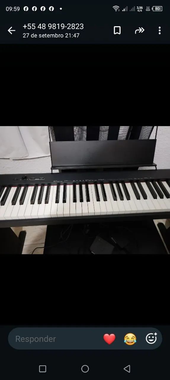 Piano Digital Cássio  - Foto 5