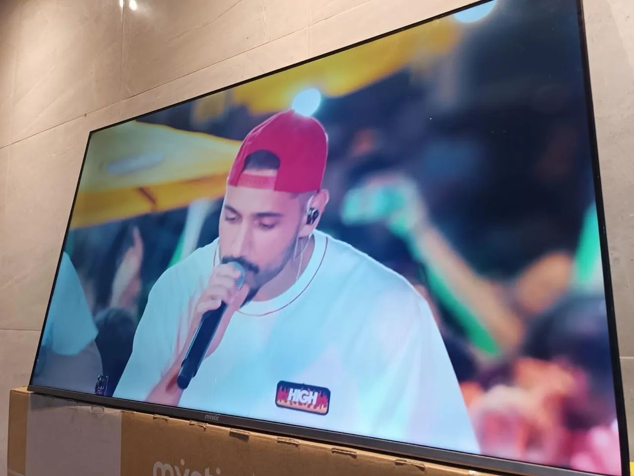 Smart tv 50 polegadas Android 4k nova  - Foto 4