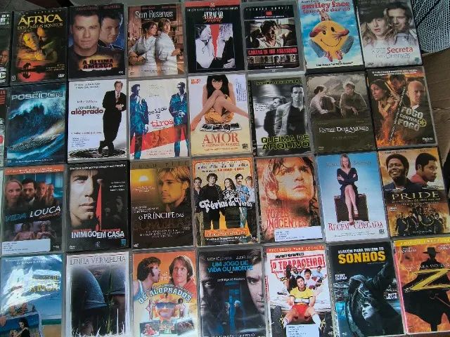 DVDs originais diversos