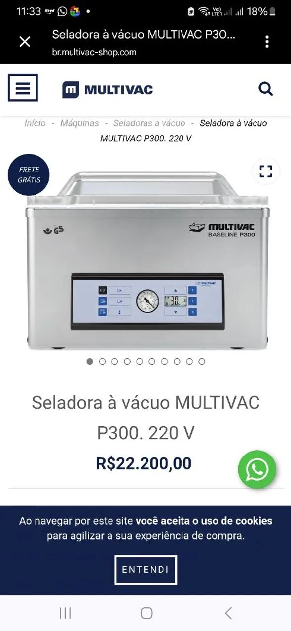 Seladora Multivac P300 - Foto 4