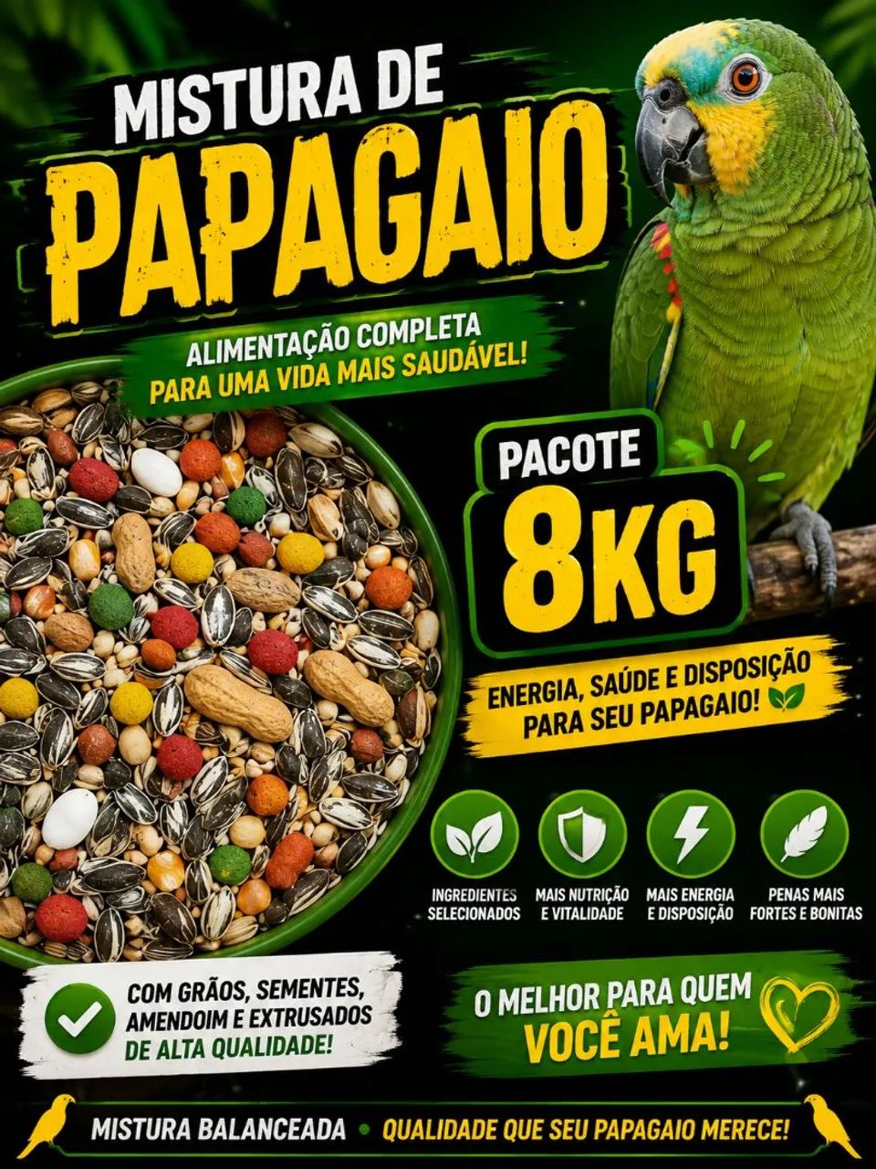 Semente para pássaro etc  - Foto 4