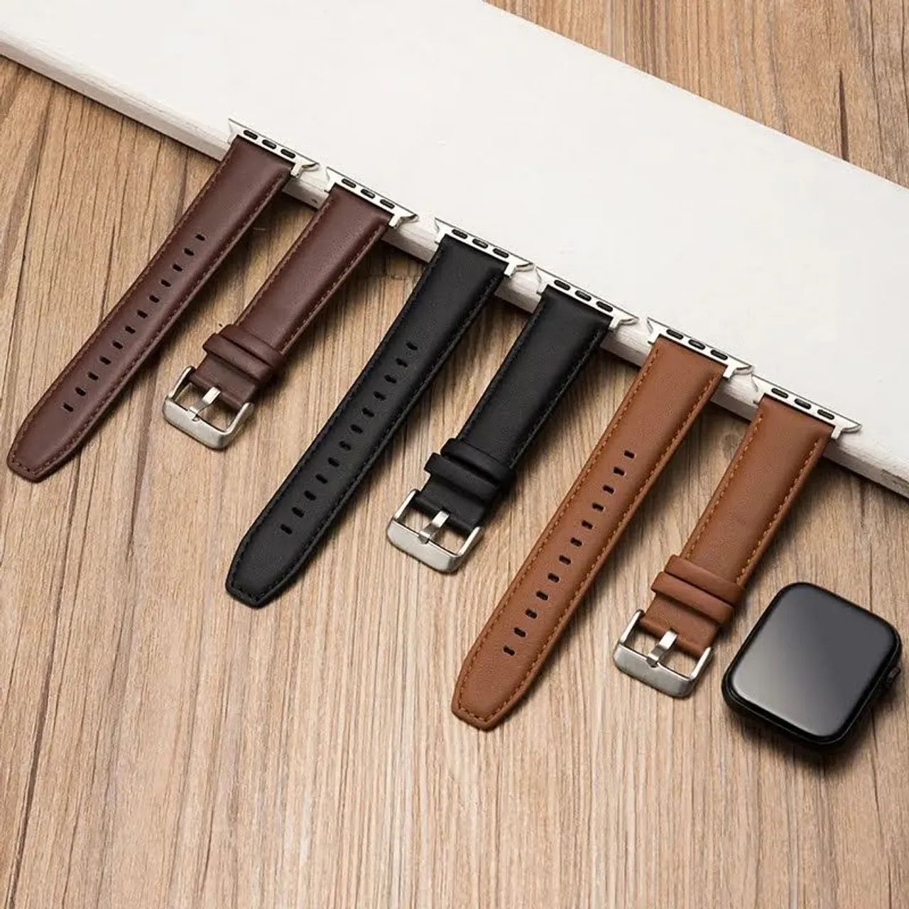 Pulseira para apple watch de couro  - Foto 3