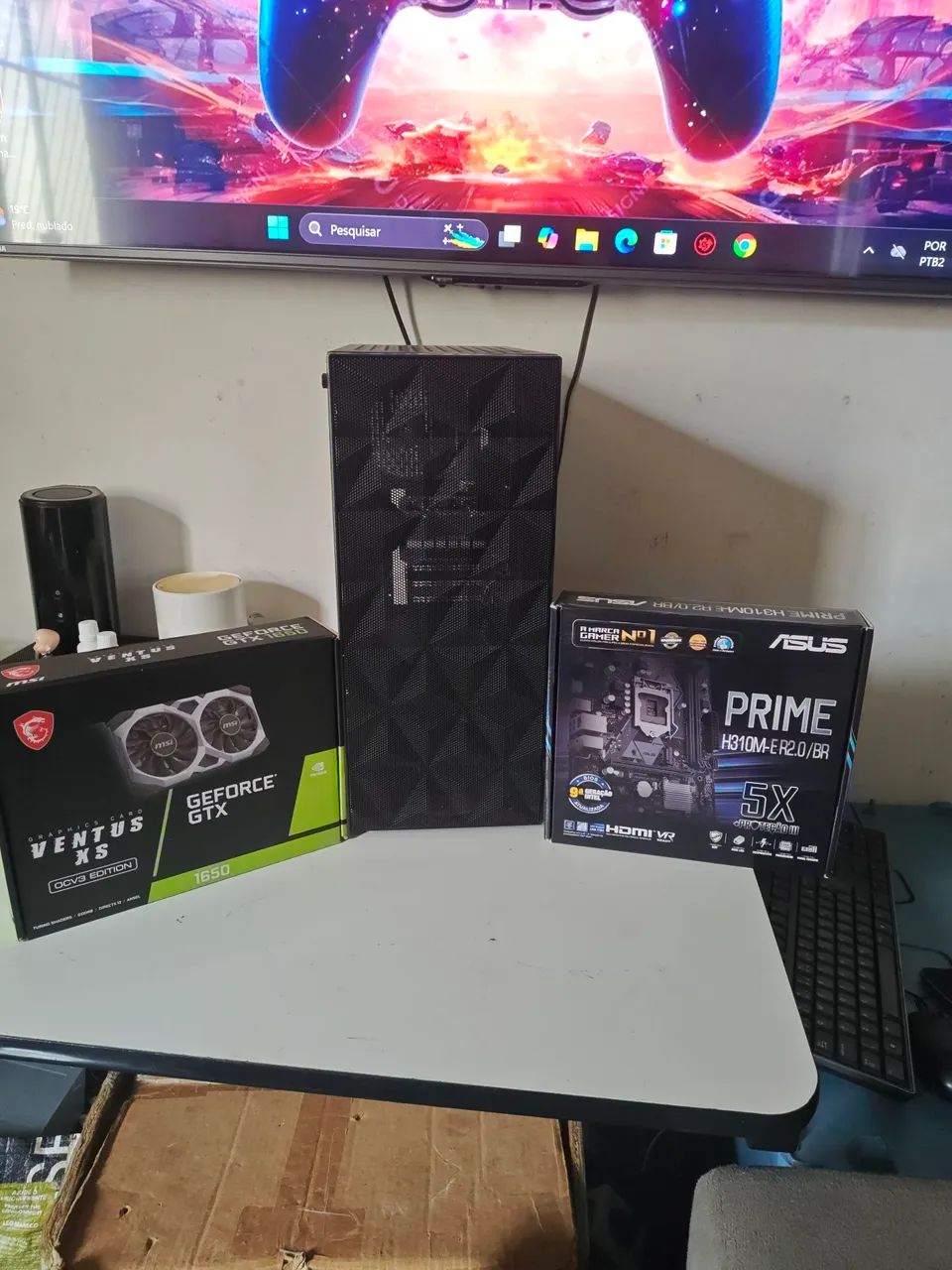 Gabinete gamer aceito Troca  - Foto 4
