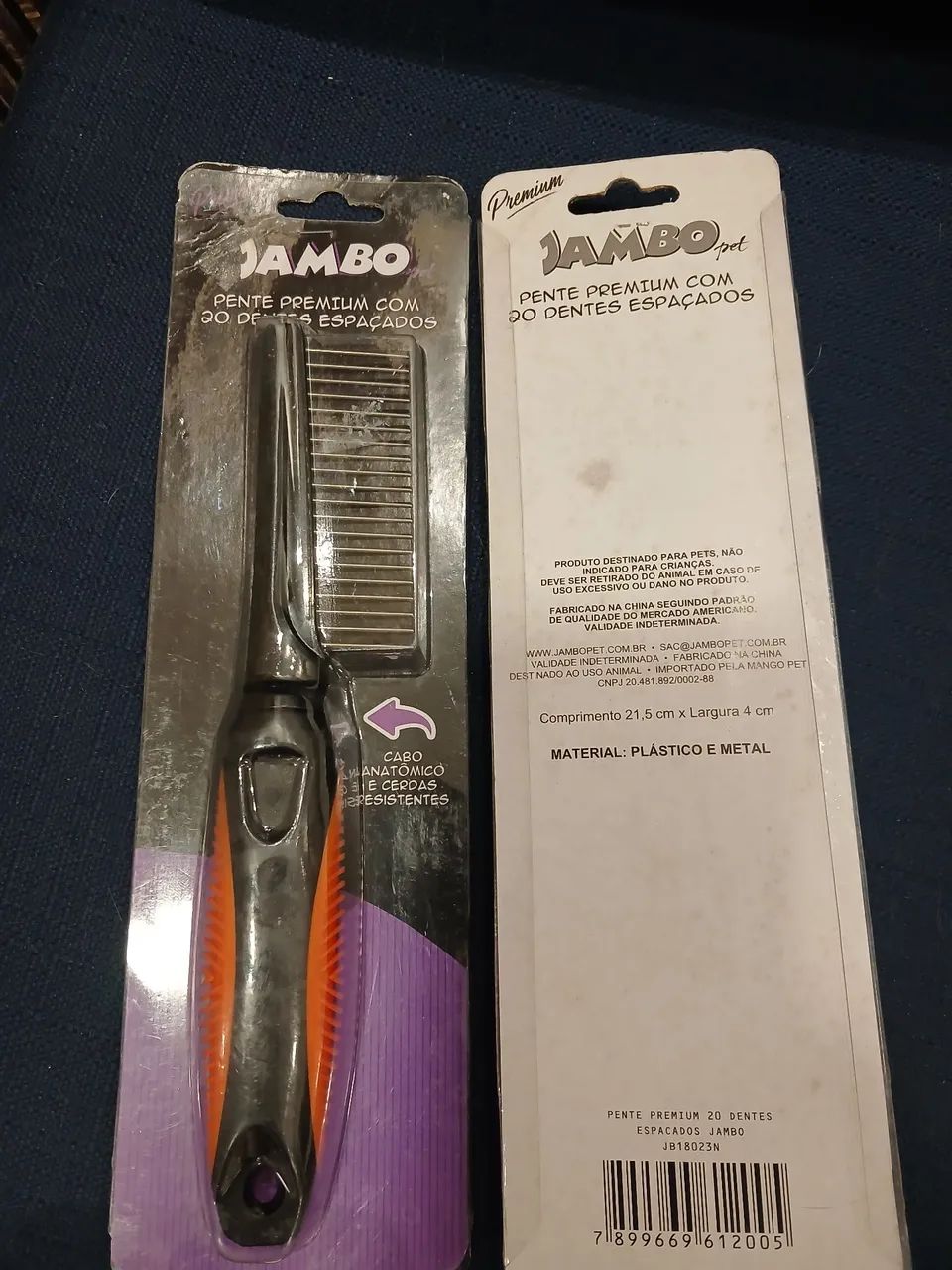 Pente premium com 20 dentes para pet Jambo - Foto 3