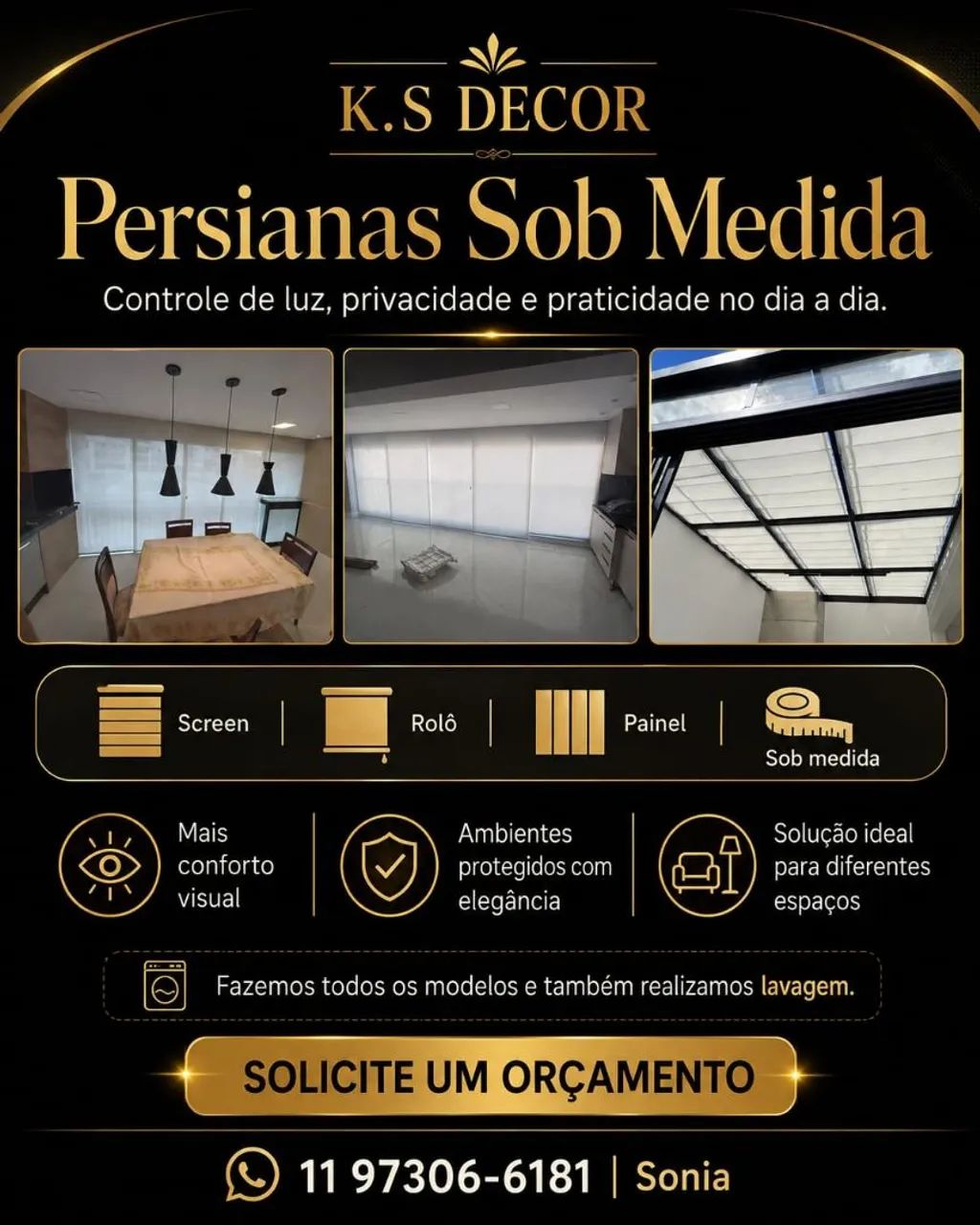  Trabalhamos somente sob medidas 