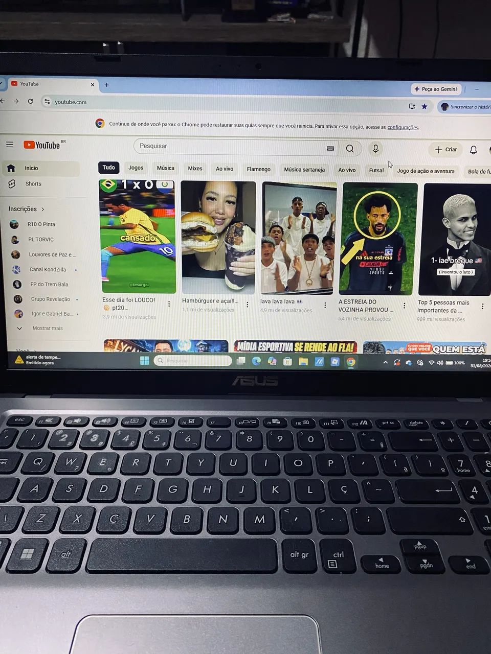 Vendo notebook asus super novo - Foto 4